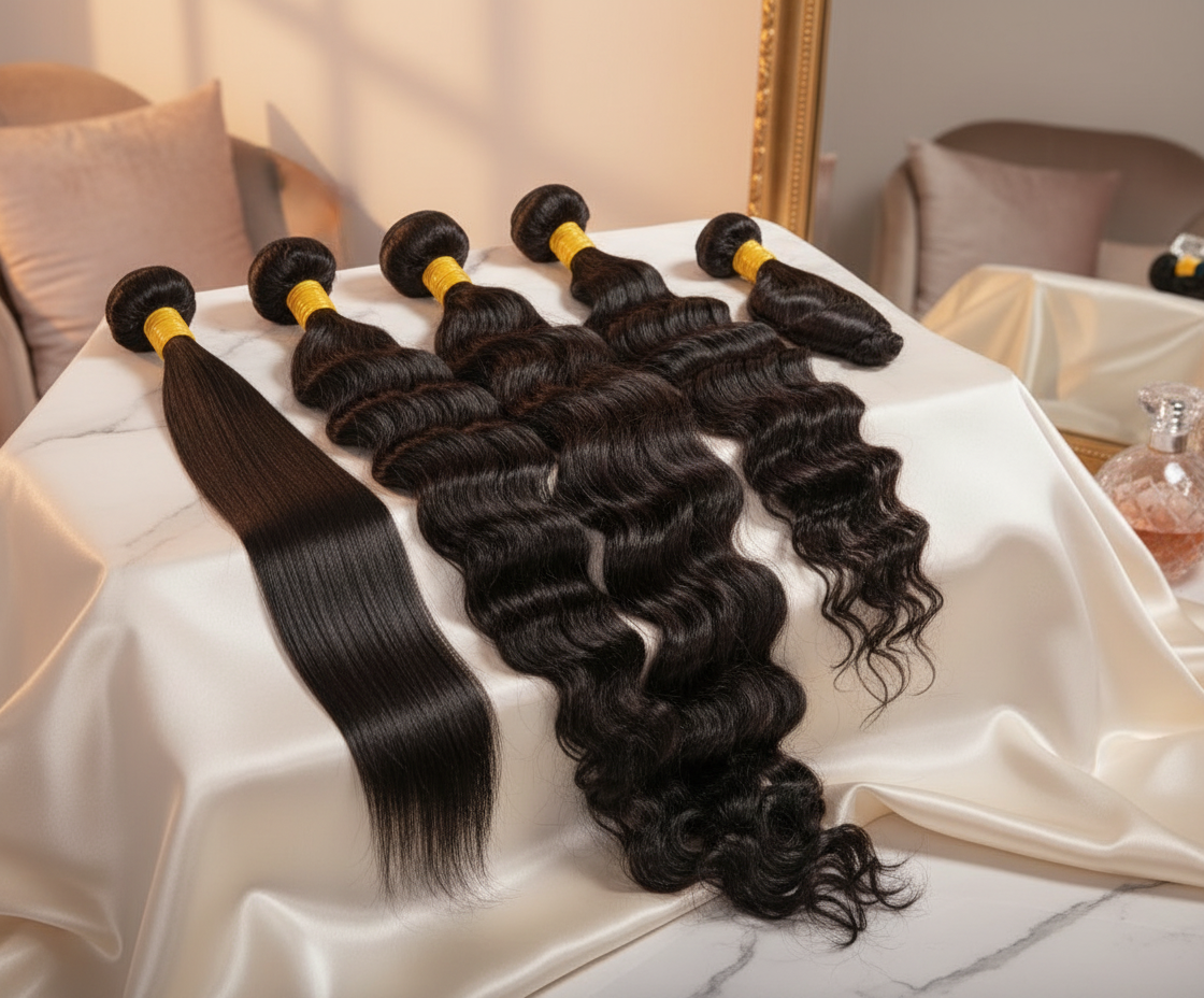 Virgin Human Hair Bundles product image